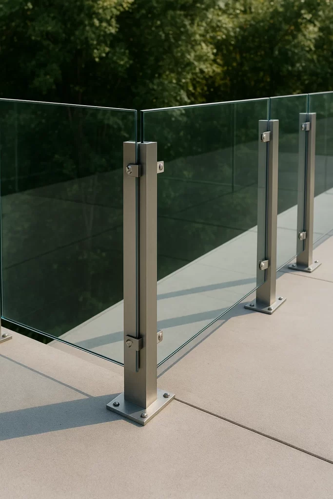 Security Glass Railings