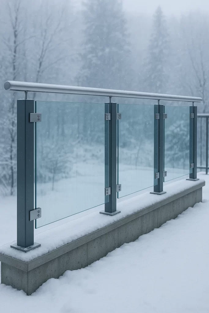 Security Glass Railings