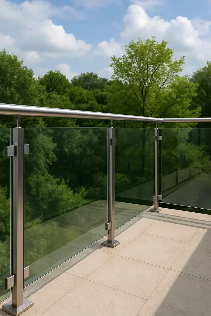 Glass railing