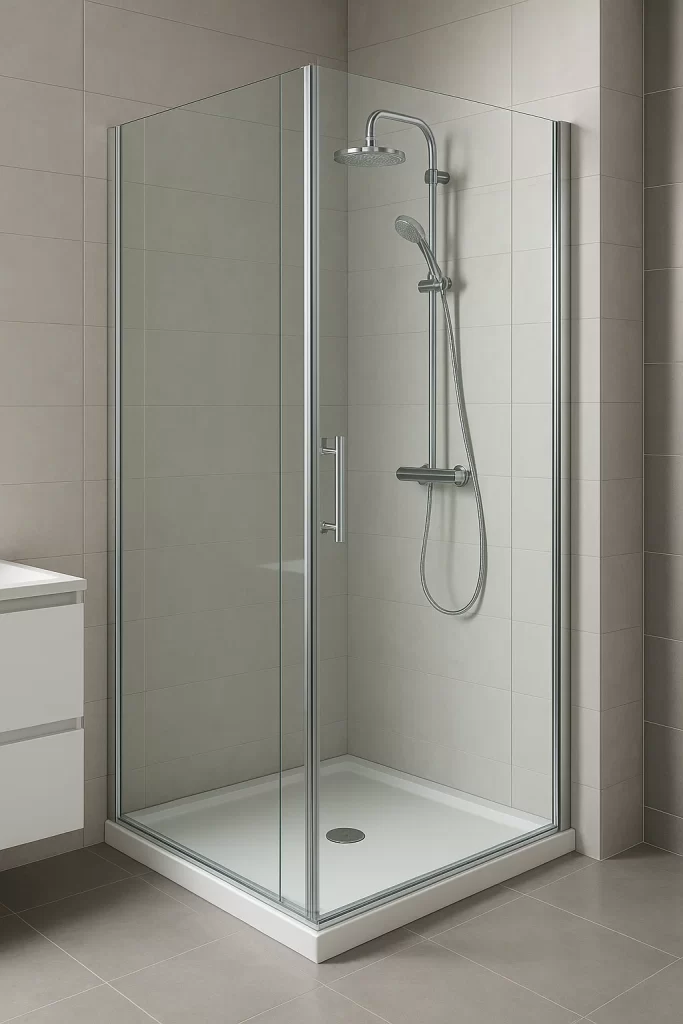 glass shower cabins