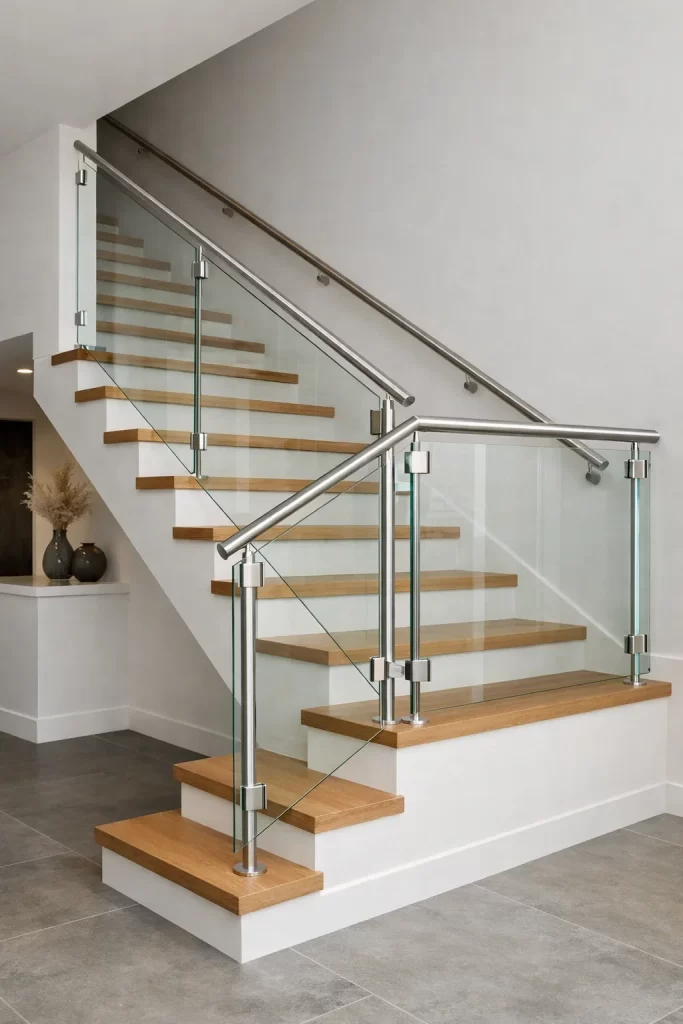 درابزين زجاج