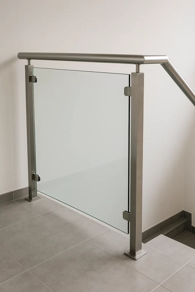 درابزين زجاجي