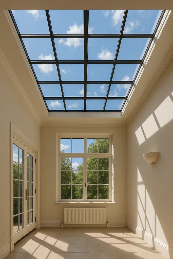 glass railings for ceilings