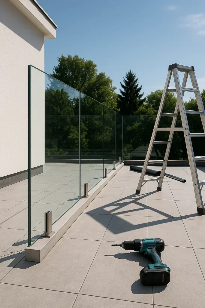 تركيب درابزين زجاجي بالدمام