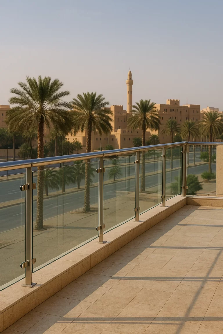 اسعار درابزين الزجاج في السعودية