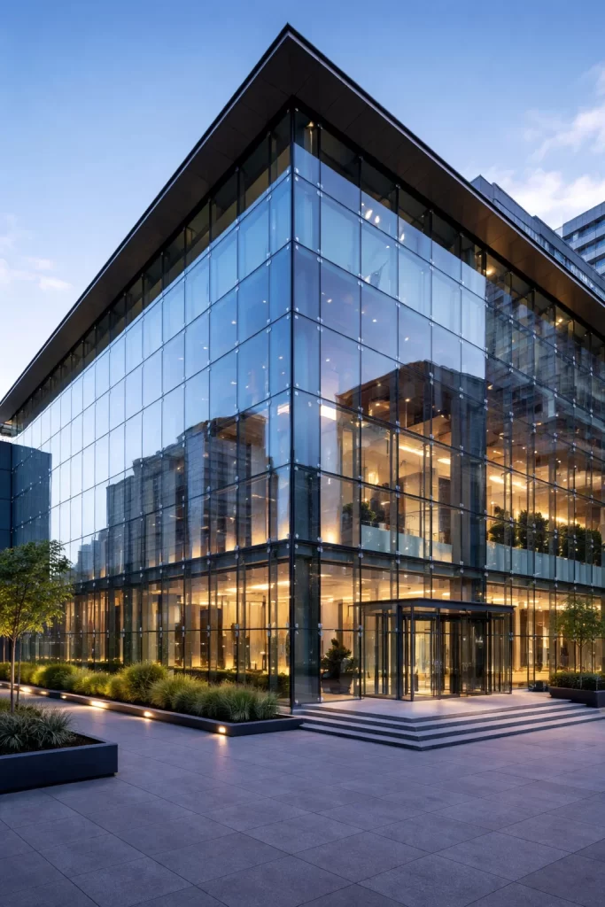 زجاج استركشر