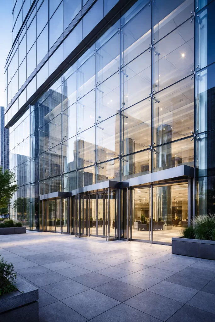 واجهات زجاج استركشر