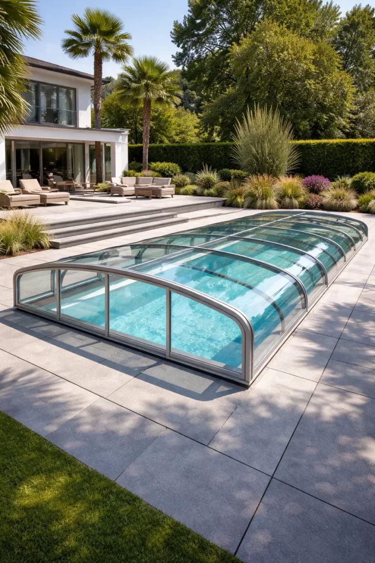 Glass Swimming Pool Covers