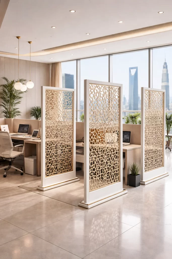 قواطع زجاجية للمكاتب بالرياض