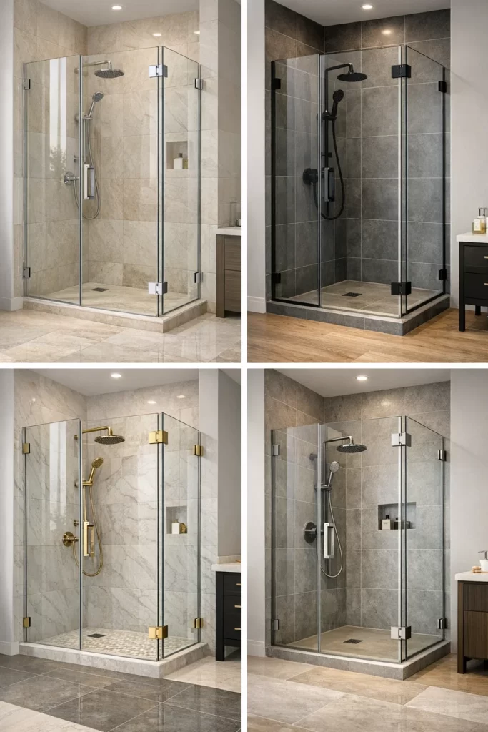 ابواب شاور مفصلية بالرياض