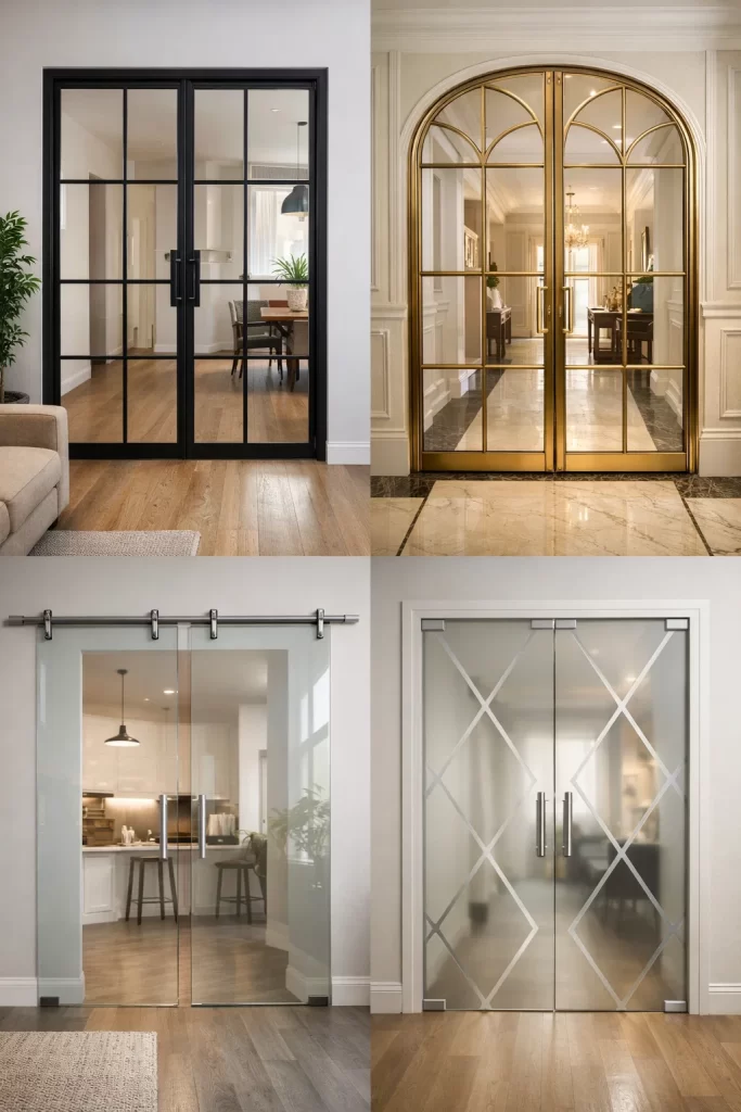 تفصيل ابواب زجاجية