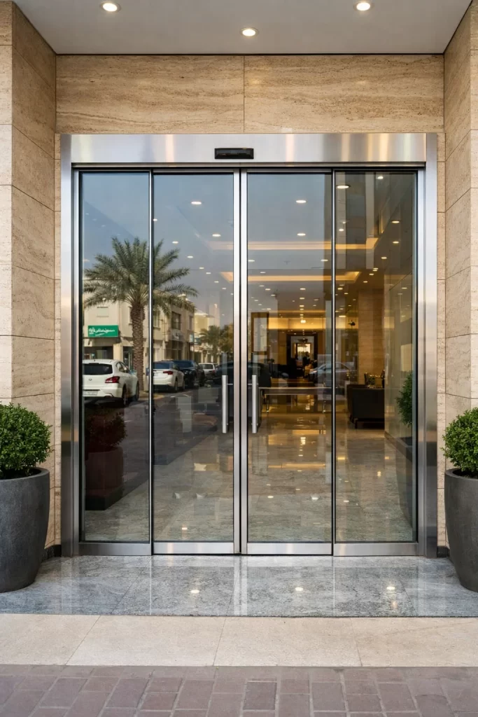 ابواب زجاجية بالدمام